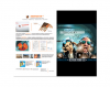 ulotka A6, wysyłka ten sam dzień - druk pełnokolorowy obustronny 4+4, na papierze kredowym, 130 g, tryb ekspres 2500 sztuk